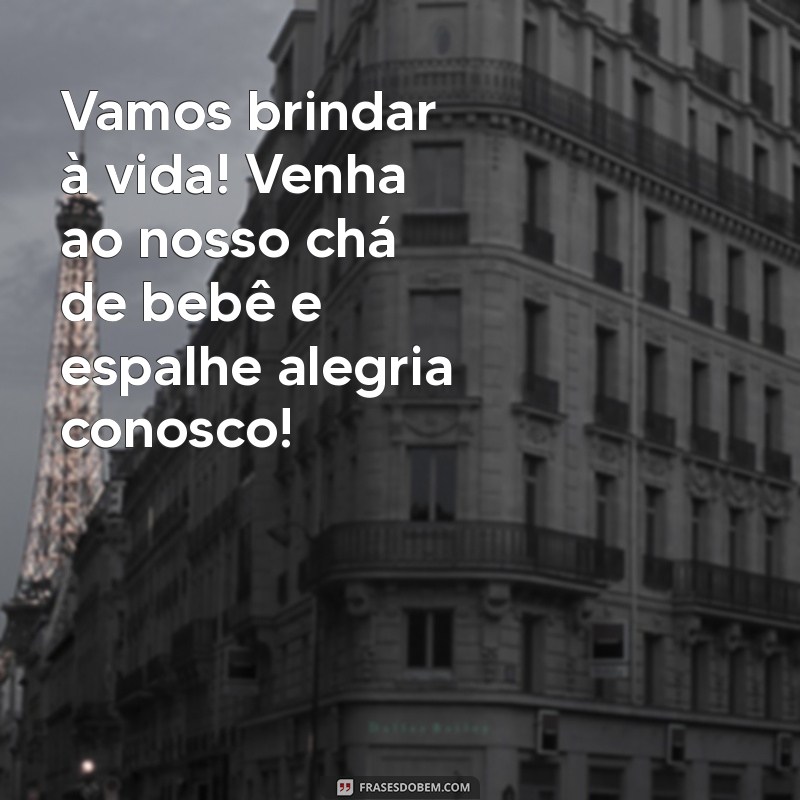 Convite Criativo para Chá de Bebê: Dicas e Modelos Incríveis 