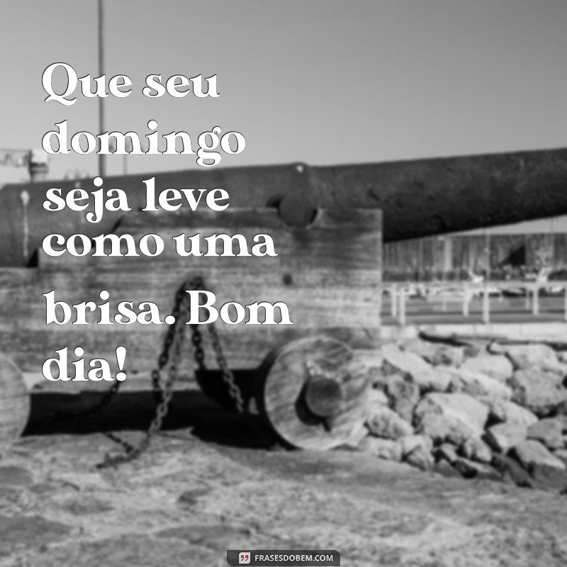 Bom Dia Domingo: Frases Inspiradoras para Começar sua Semana com Positividade 