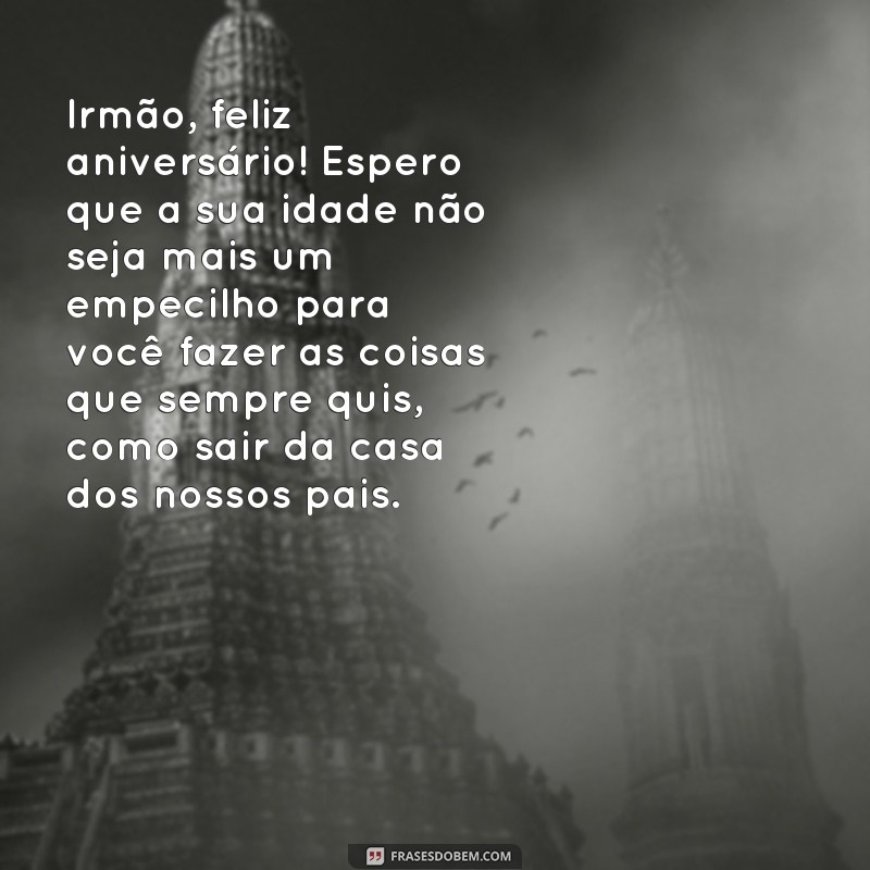 Surpreenda seu irmão com frases engraçadas de feliz aniversário! 