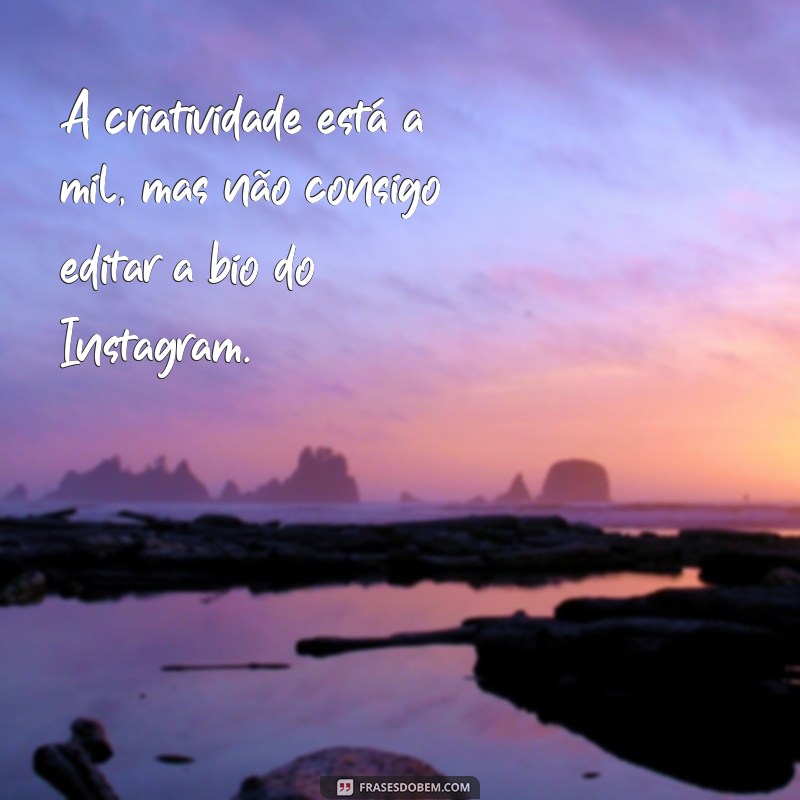 Como Resolver o Problema de Edição da Bio no Instagram: Dicas e Soluções 