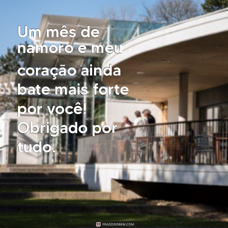 Mensagens Inspiradoras de Agradecimento para Comemorar Mais um Mês de Namoro 