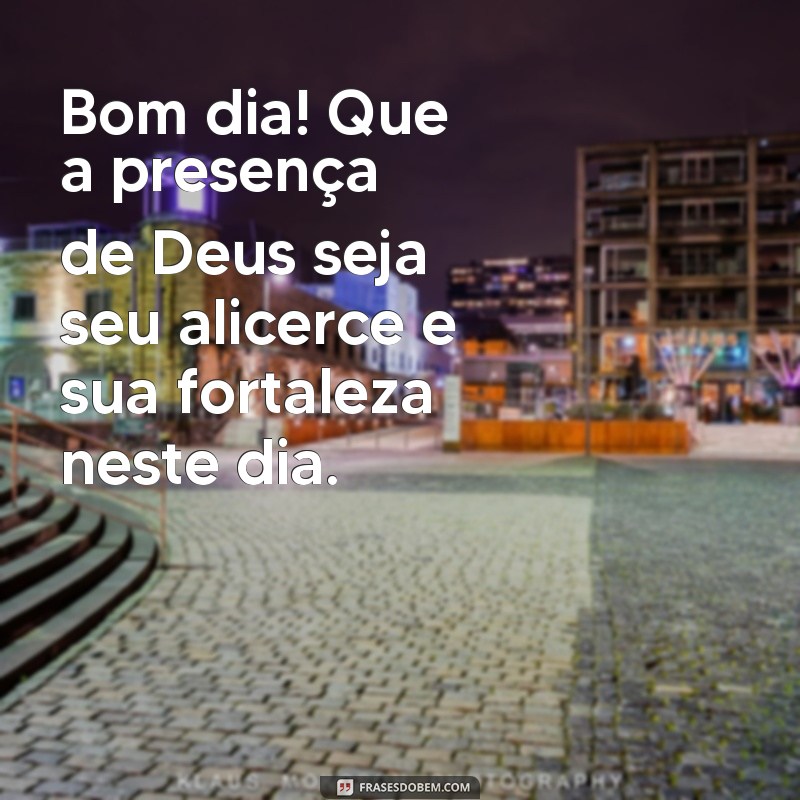 Mensagem Evangélica de Bom Dia: Inspire Seu Dia com a Palavra de Deus 