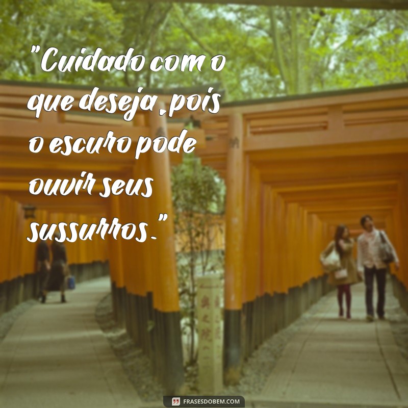 frases ameaçadoras 