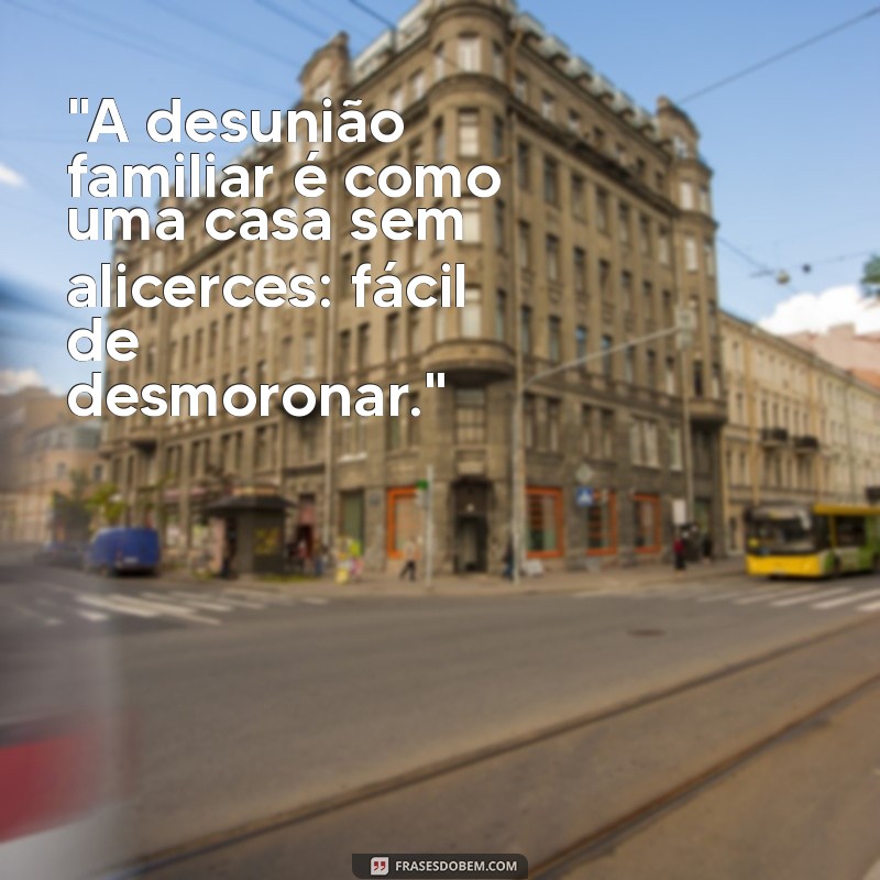 desunião familiar 