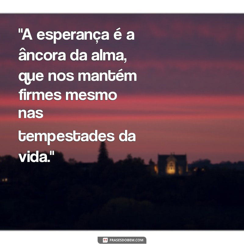 frases de esperança bíblica 