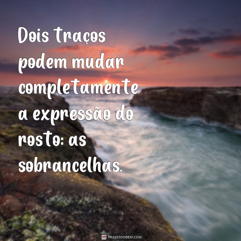 Descubra as melhores frases de sobrancelhas para arrasar no estilo tumblr 