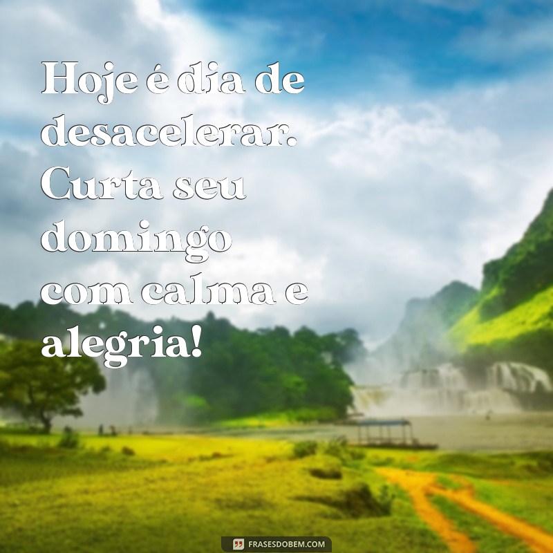 Mensagens Inspiradoras de Bom Domingo para Compartilhar no WhatsApp 