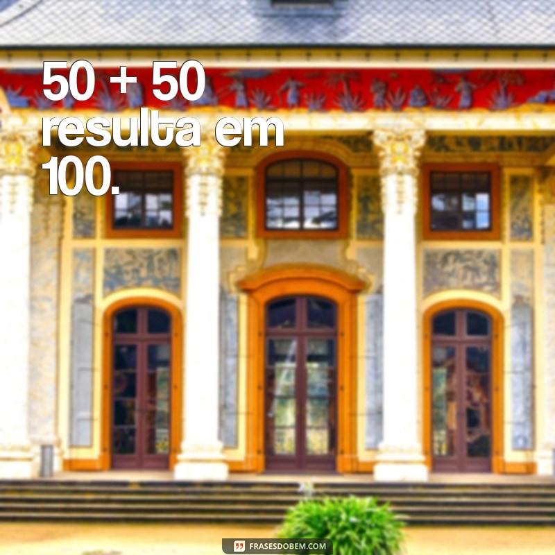 Descubra a Magia do 50 Mais 50: Como Somar Ideias e Criar Oportunidades 