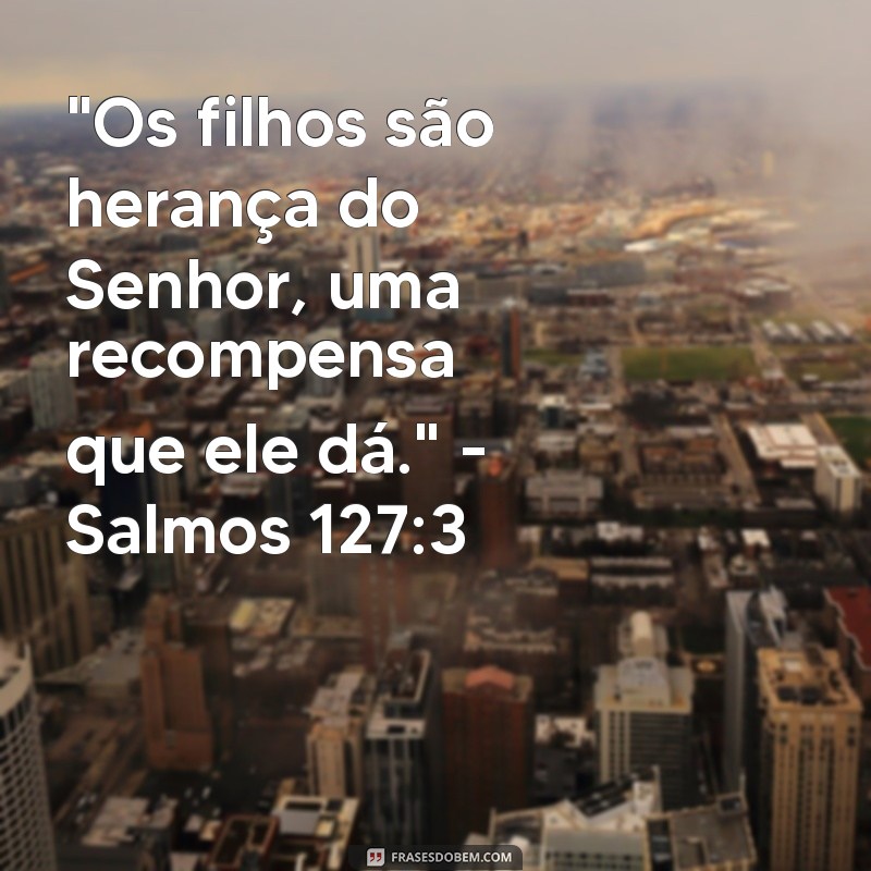 frases da biblia sobre filho 