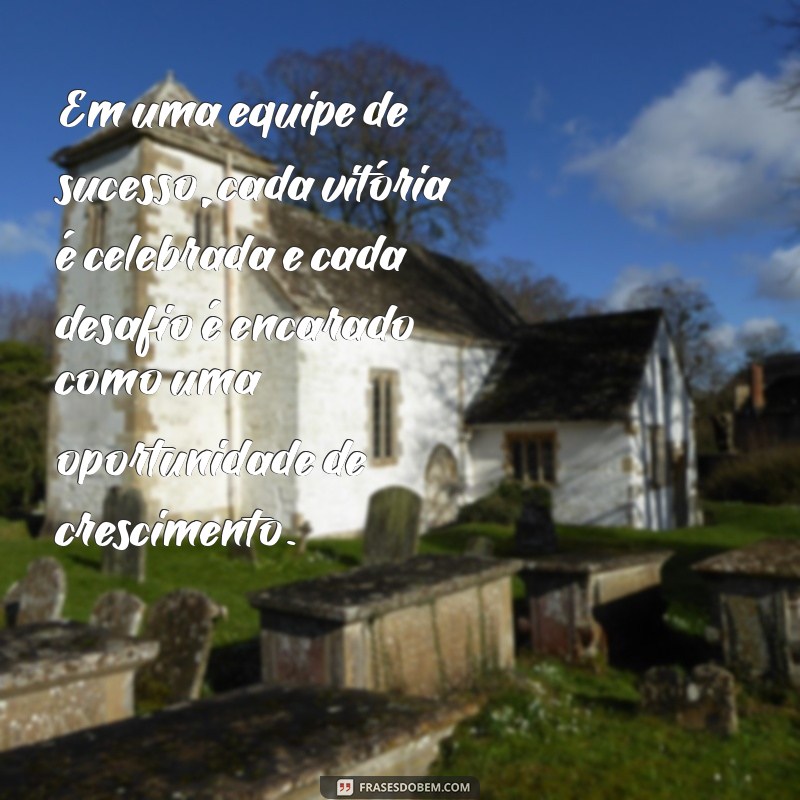 Frases Inspiradoras para Construir uma Equipe de Sucesso 