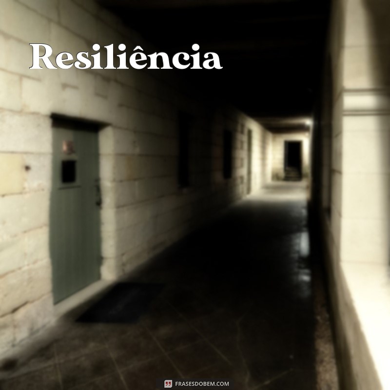 palavra de força e fé Resiliência