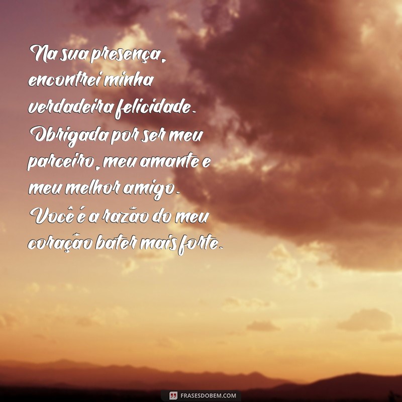 Mensagens Emocionantes de Agradecimento para Fazer Seu Namorado Chorar de Emoção 