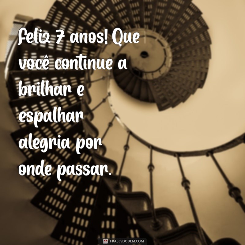 Mensagens Emocionantes para Aniversário de 7 Anos da Filha: Celebre com Amor! 