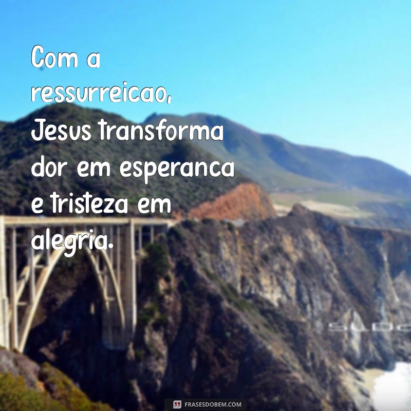 Reflexões sobre a Ressurreição de Jesus: Significado e Impacto na Fé Cristã 