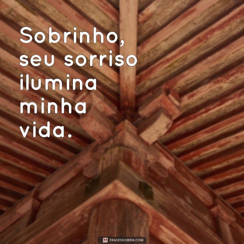 Frases Emocionantes para Celebrar o Amor pelo Seu Sobrinho 