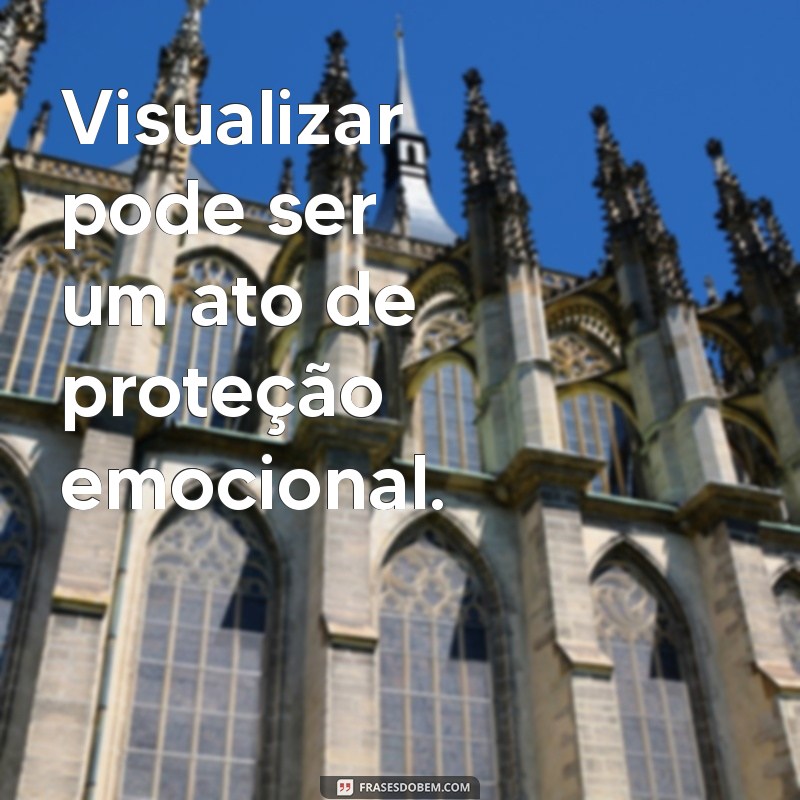 Entenda o Significado de Visualizar e Não Responder nas Mensagens 