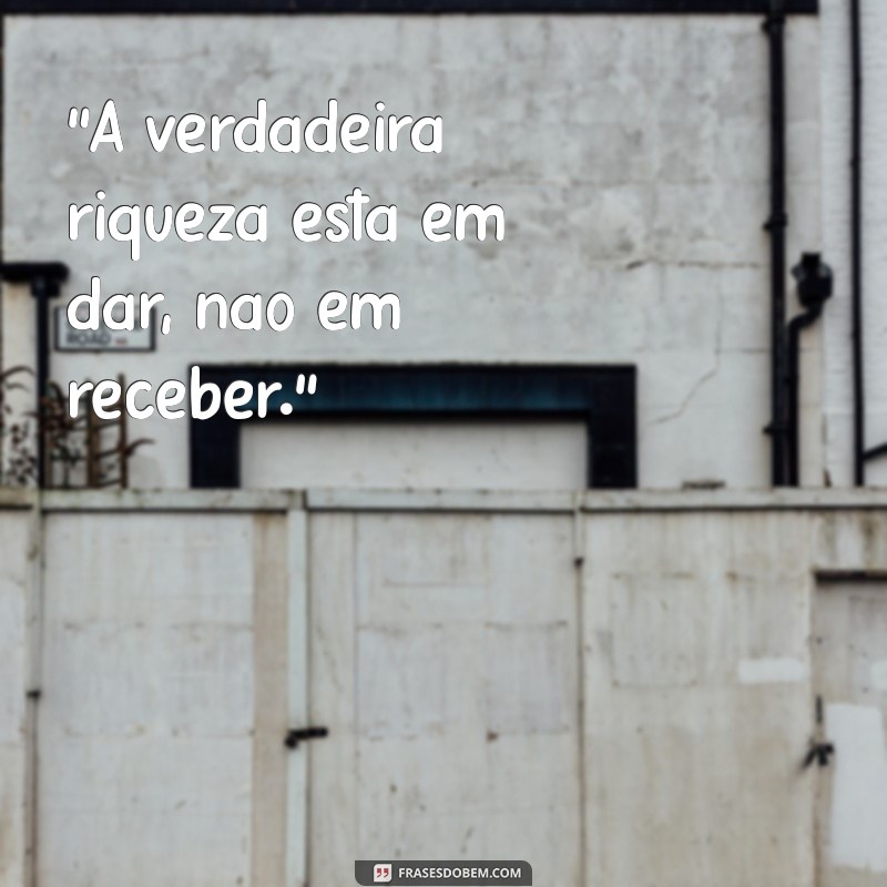 frases de caridade 