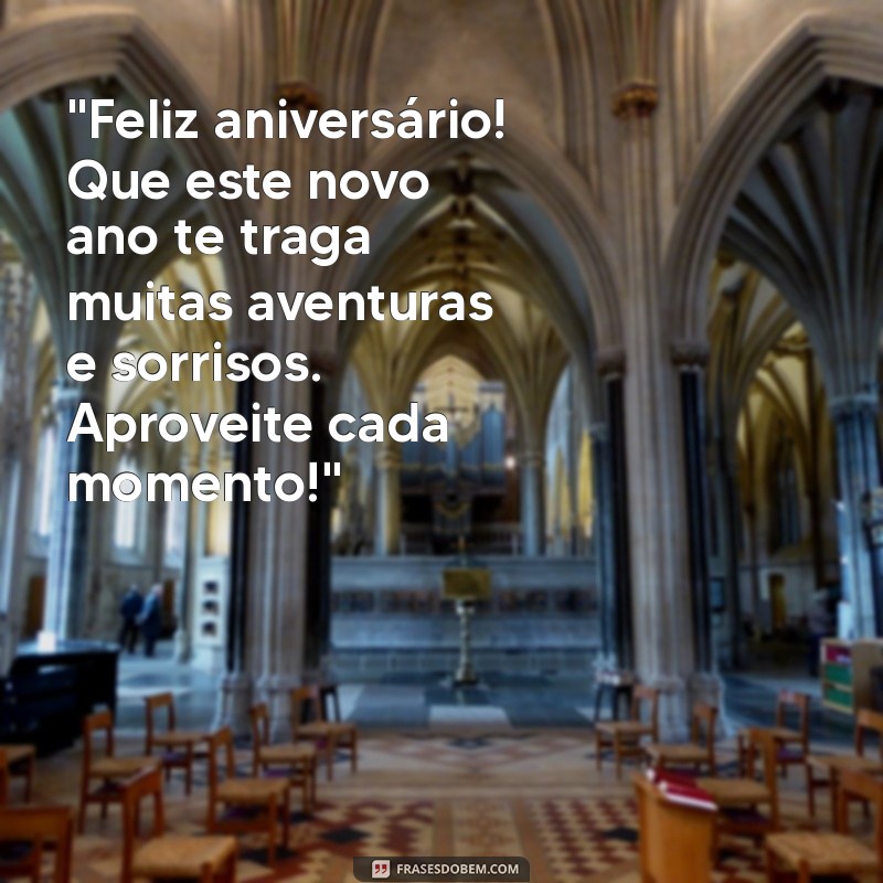 mensagem de aniversário para adolecente 