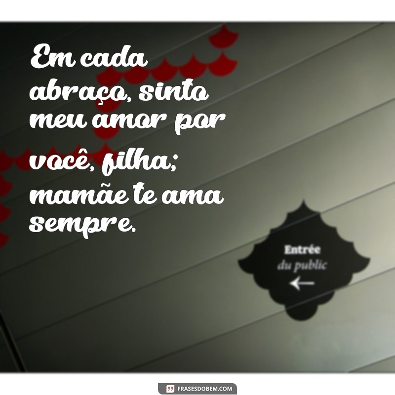 Frases Emocionantes para Dizer Filha, Mamãe Te Ama 