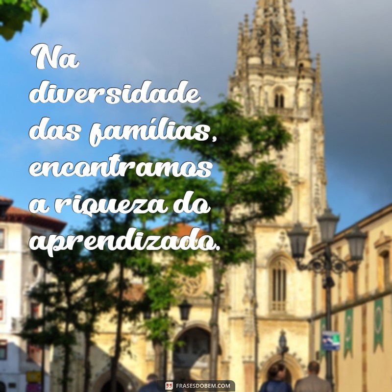 Frases Inspiradoras para Celebrar o Dia da Família na Escola 