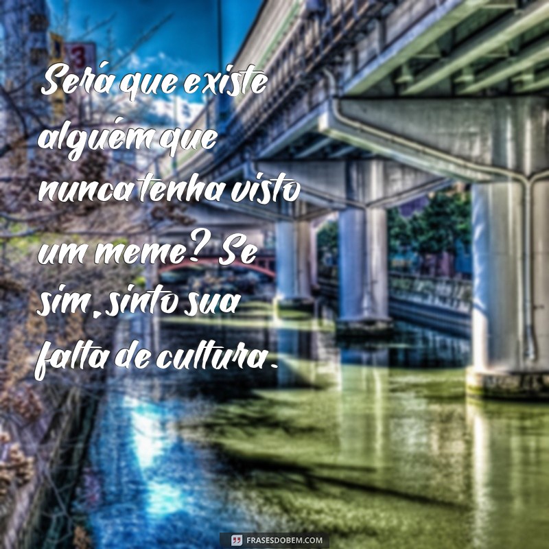 Descubra as melhores frases meme para expressar seus pensamentos! 