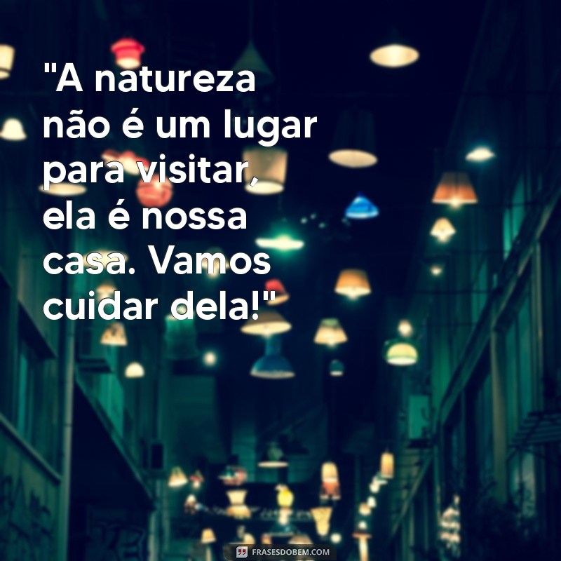 frases dia mundial do meio ambiente 