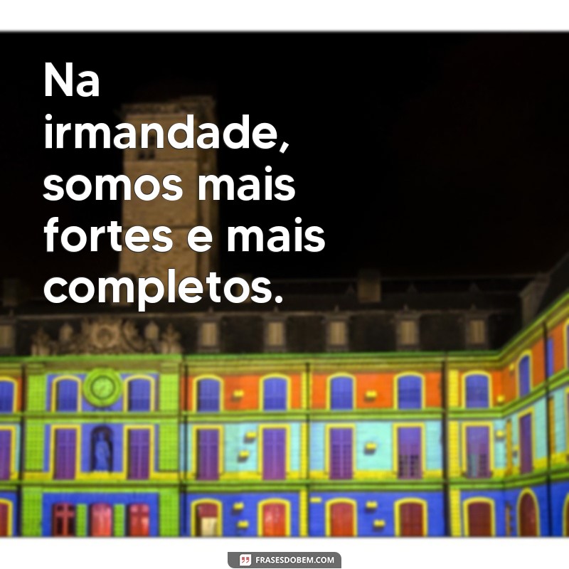 Descubra o verdadeiro significado da irmandade através de frases inspiradoras 