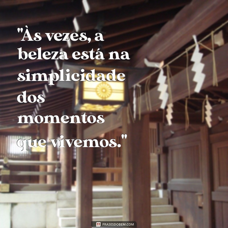 reflexão frases para fotos 