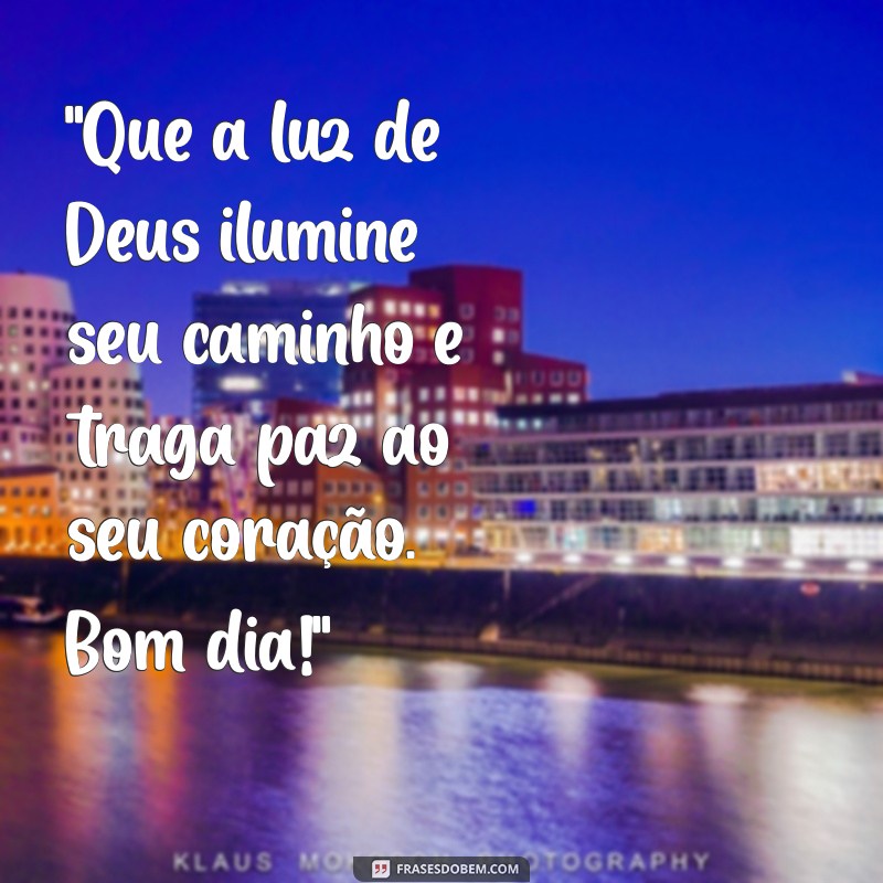 deus frases de bom dia 