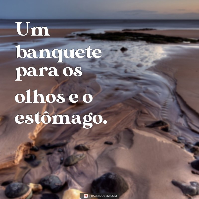 Descubra as melhores frases para legendar suas fotos de comida deliciosa! 