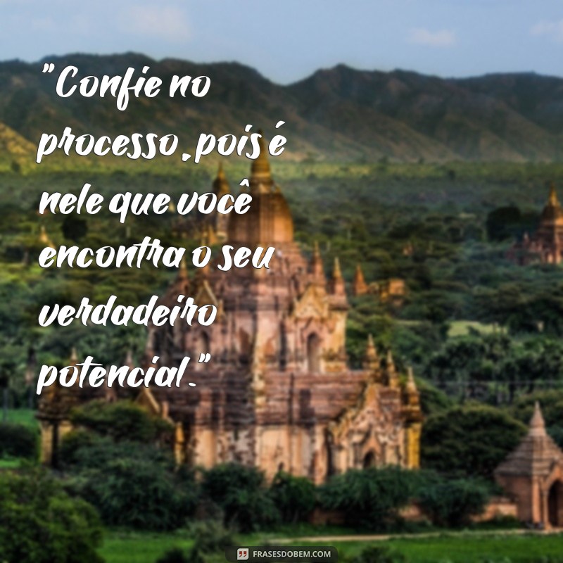 frases confie no processo 