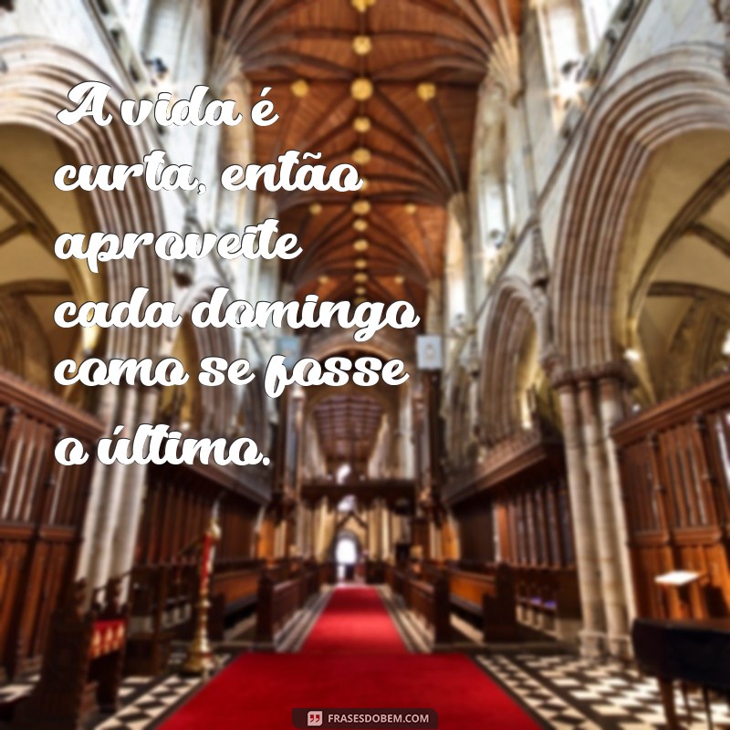 Frases Inspiradoras para Tornar Seu Domingo Mais Especial 