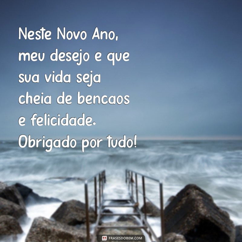 Mensagem de Agradecimento: Celebre o Ano Novo com Gratidão e Inspiração 