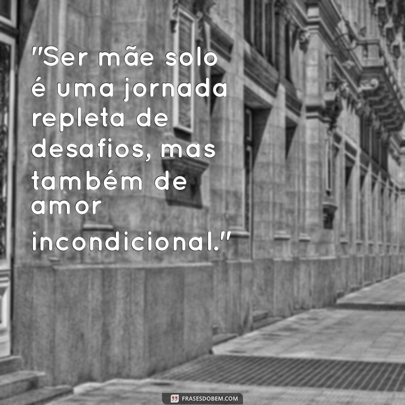 mãe solo texto 