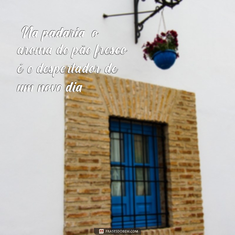 frases padaria 