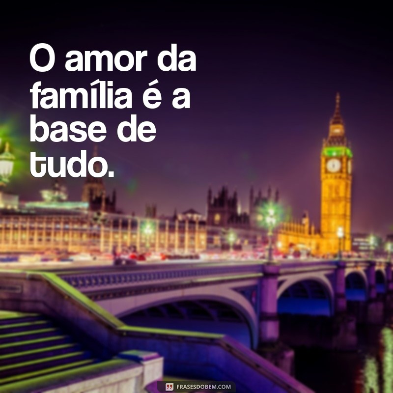 Frases Curtas e Inspiradoras sobre Família para Compartilhar 