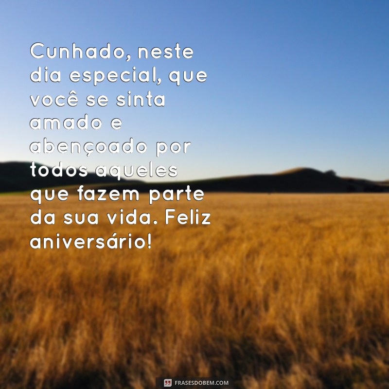 Mensagens Inspiradoras de Feliz Aniversário para Cunhados Gospel 