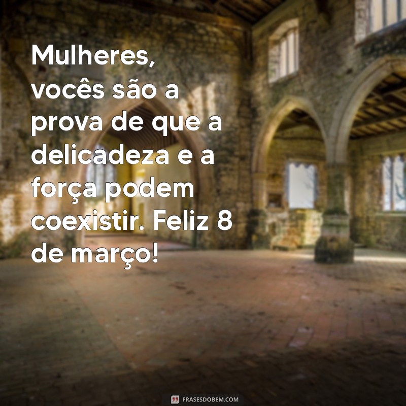 Mensagens Inspiradoras para o Dia Internacional da Mulher - 8 de Março 