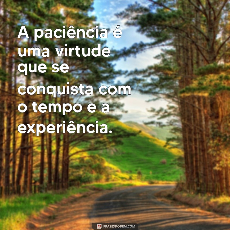 Frases Inspiradoras sobre Calma e Paciência para Acalmar a Mente 