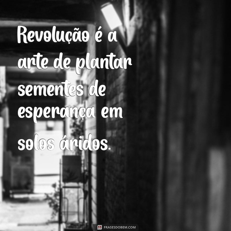 Frases Revolucionárias que Inspiram Mudanças e Transformações 