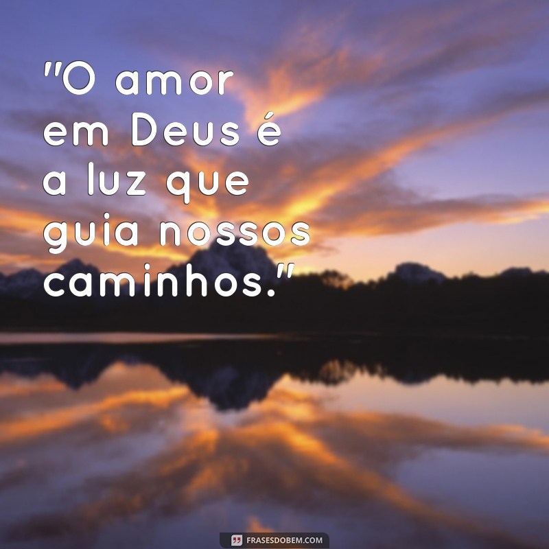 amor em deus 