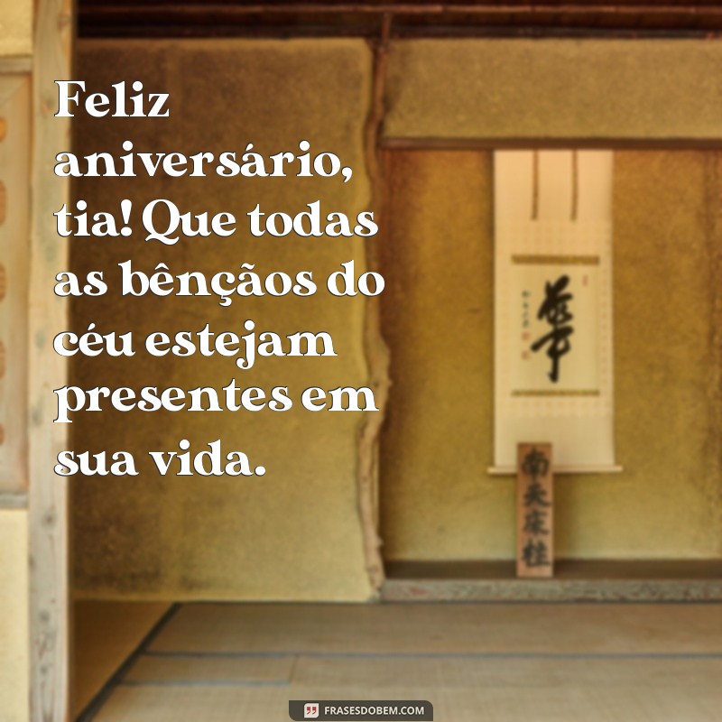 Surpreenda sua tia com as mais belas frases de feliz aniversário 