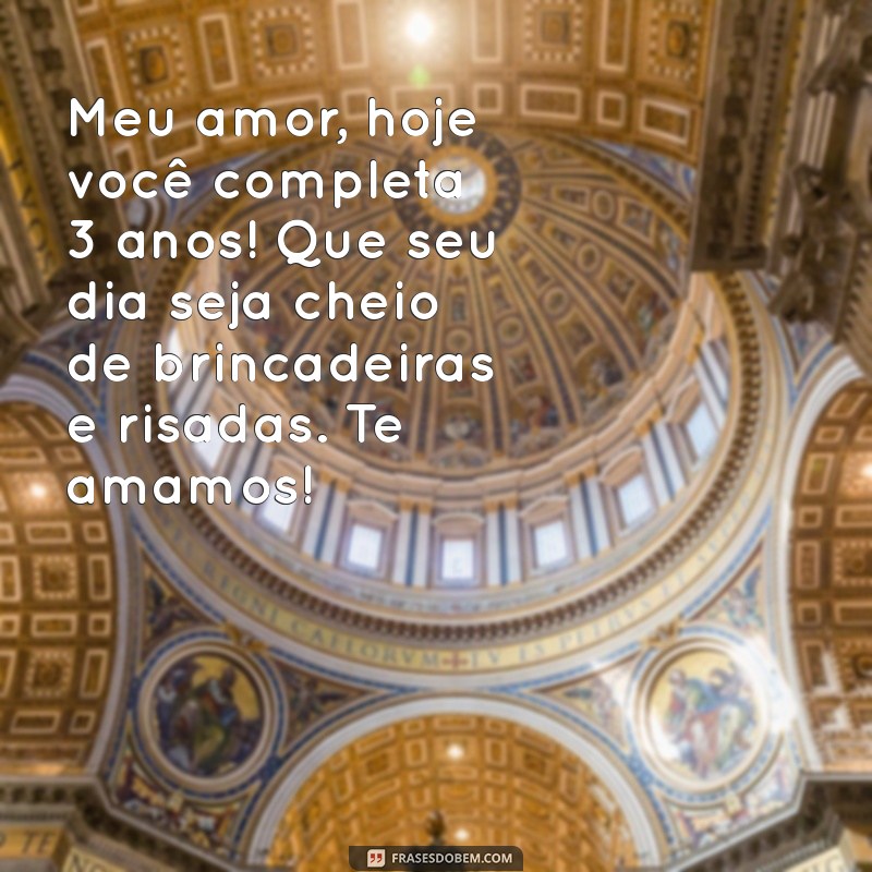 Mensagem Emocionante de Aniversário para Filha de 3 Anos: Celebre com Amor! 