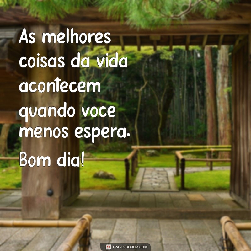 10 Mensagens Positivas de Bom Dia para Inspirar Seu Dia 