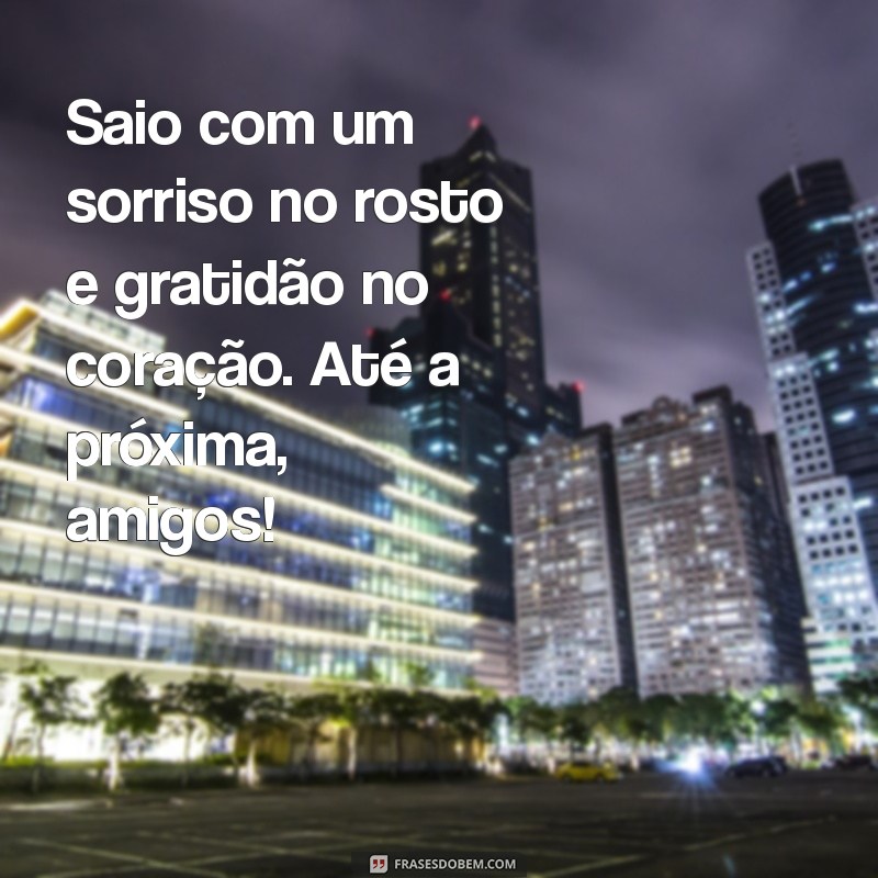 Frases Emocionais de Despedida da Empresa: Mensagens para Encerrar um Ciclo com Gratidão 