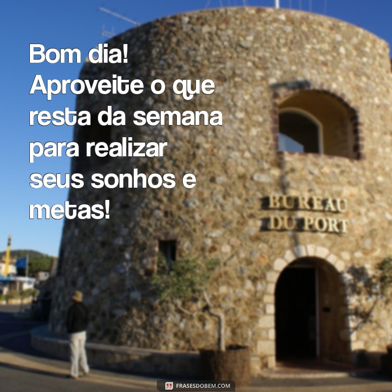 Mensagens Inspiradoras de Bom Dia para uma Quarta-feira Produtiva 