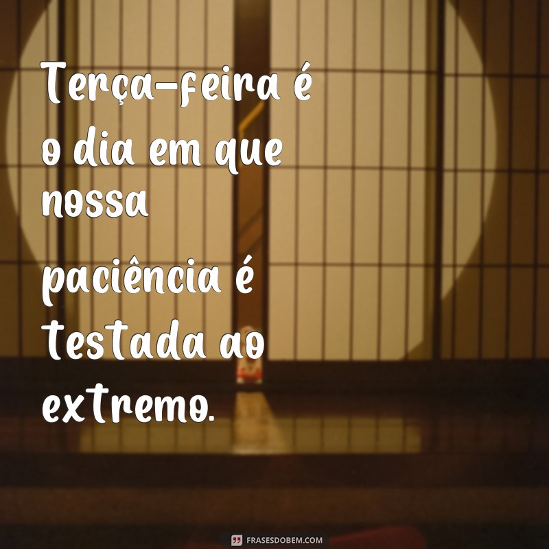 Divirta-se com as melhores frases engraçadas para a sua terça-feira! 