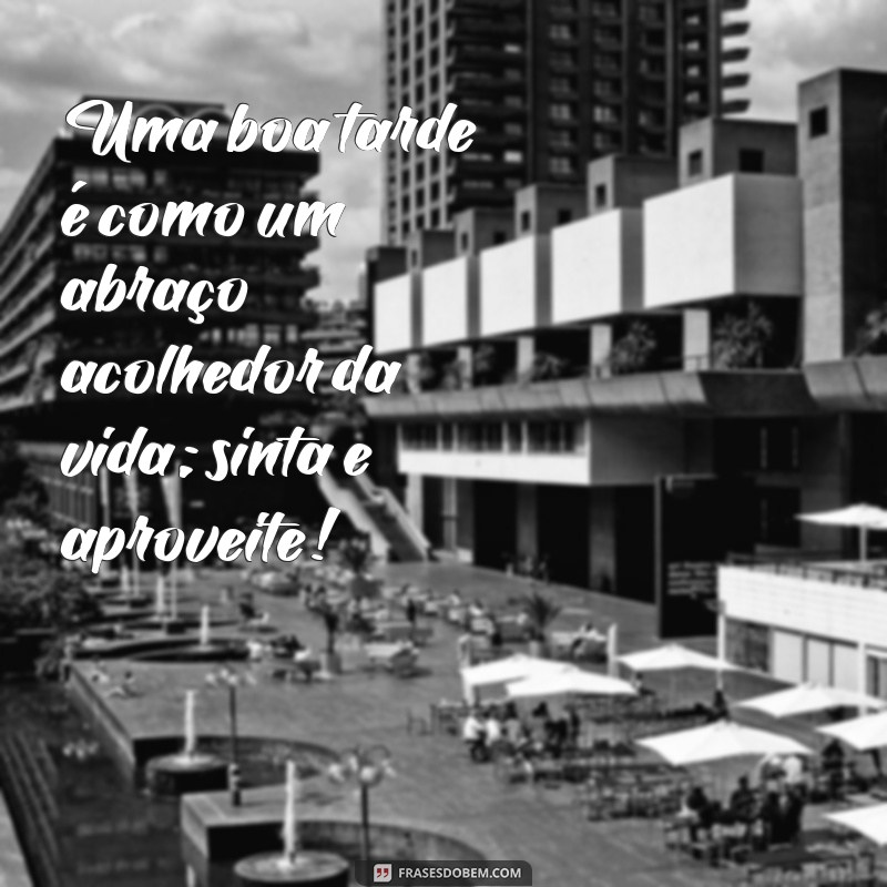 Frases Lindas de Boa Tarde para Iluminar Seu Dia 