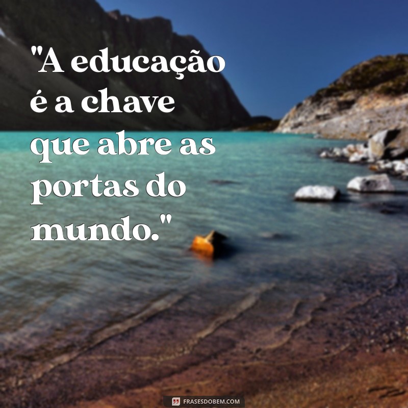 frases para educação infantil pensadores 