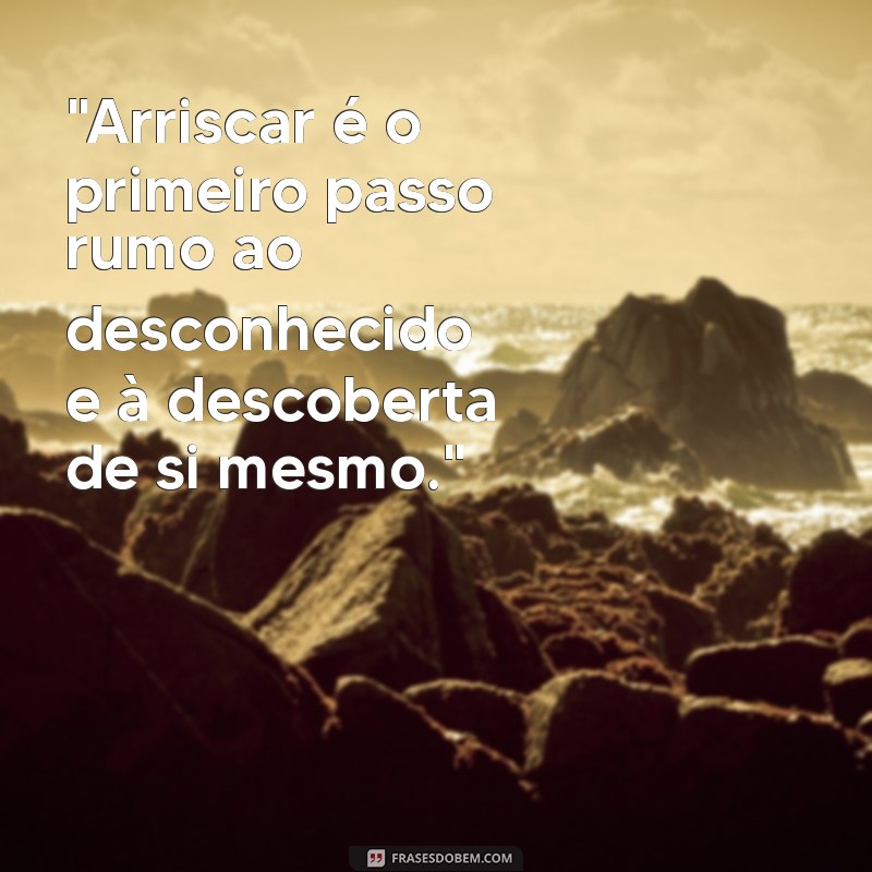 frases sobre arriscar 